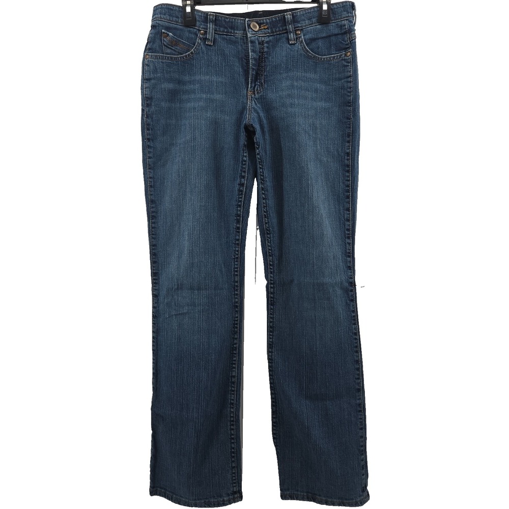 Wrangler Q Baby Women's 9/10 By 34 Western Comfort Waist Jeans